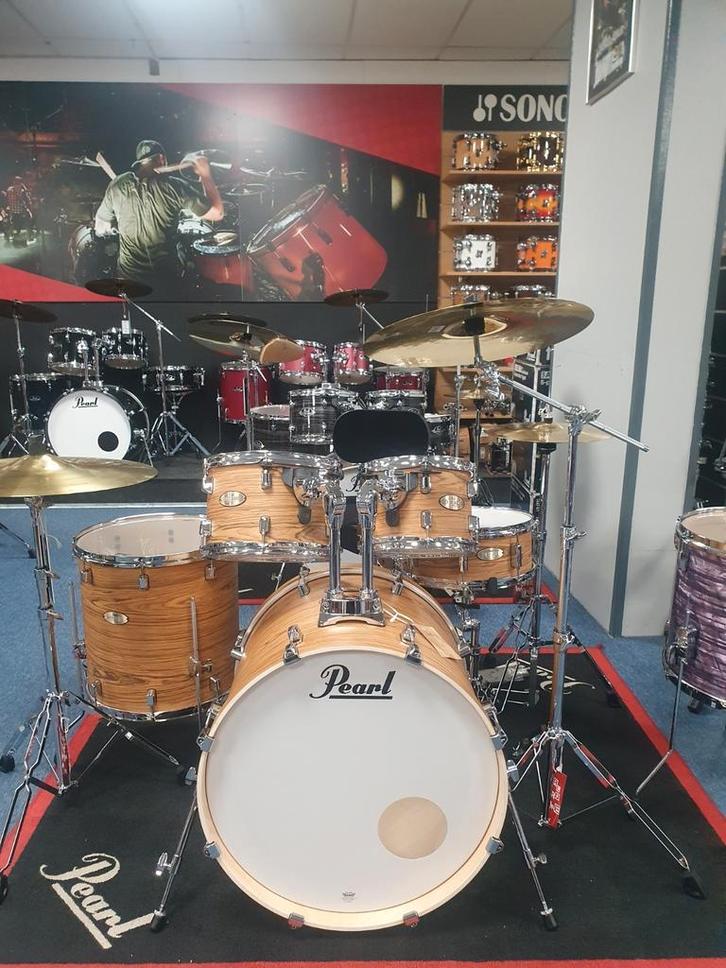 Pearl Decade Maple: Super promotie! met cymbalen!, Muziek en Instrumenten, Drumstellen en Slagwerk, Nieuw, Ophalen of Verzenden