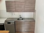 Keukenblok, Huis en Inrichting, Ophalen, Gebruikt, Enkelwandige keuken, Crème