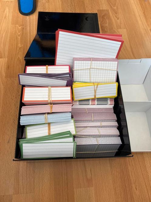 Flashcards, Diversen, Schoolbenodigdheden, Zo goed als nieuw, Ophalen of Verzenden