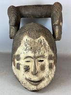 241230 Authentic Afrikaans Igbo Agbogho Masker uit Nigeria, Ophalen of Verzenden