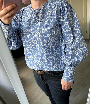 MSCH Copenhagen Blouse Maat L Bloemenprint beschikbaar voor biedingen