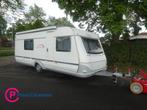 Lmc Munsterland 520 HTD Enkele Bedden+Mover+Luifel, Caravans en Kamperen, Schokbreker, 7 tot 8 meter, Bedrijf, LMC en Münsterland