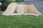 Karsten oppompbare tent 350 beige met slaapaanbouw., Ophalen, Zo goed als nieuw, Tot en met 6