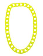Halsketting met grote schakels diverse neon kleuren, Ophalen of Verzenden, Nieuw, Overige typen, Carnaval