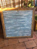 Tafelblad 90x90 cm - Vierkant  poten defecten, Tuin en Terras, Tuintafels, Ophalen, Gebruikt, Hout