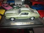 Ford mustang shelby gt500 kr 1968, Hobby en Vrije tijd, Modelauto's | 1:43, Ophalen, Zo goed als nieuw, Auto