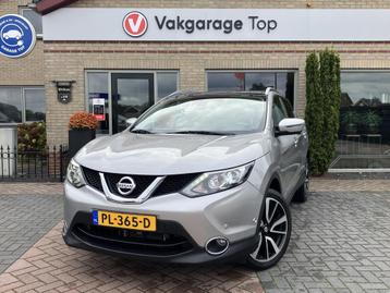 Nissan Qashqai 1.2 Tekna | Pano | Trekhaak | Leer | NAP beschikbaar voor biedingen