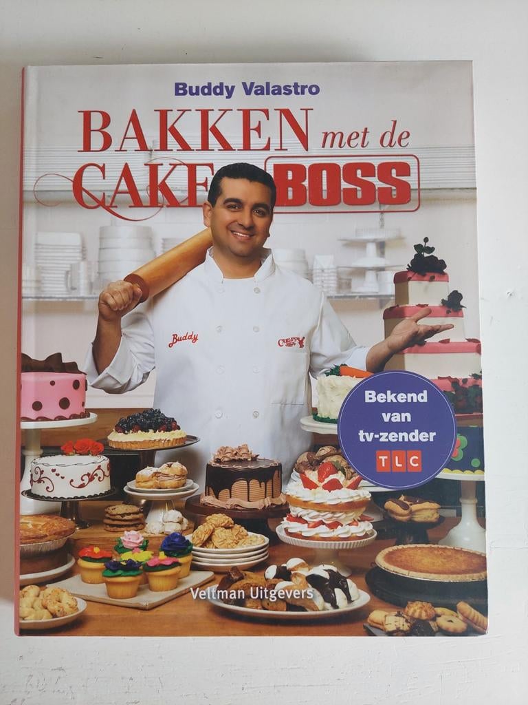 Bakken met de Cake Boss - Buddy Valastro, Italië, Buddy Valastro, Ophalen of Verzenden, Zo goed als nieuw