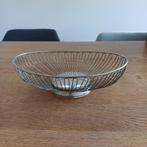 Zilverkleurige draadmand, Overige materialen, Gebruikt, Schaal, Ophalen of Verzenden