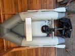 Rubberboot met tas met suzuki 2,5 pk kortstaart bbmotor., Overige merken, Airdeck, Ophalen of Verzenden, Zo goed als nieuw