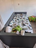 Woood bed Dennis, Ophalen, 85 tot 100 cm, Zo goed als nieuw, Matras