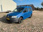 Volkswagen Caddy 1.6 75KW Combi 2004 Blauw, Auto's, Bestelauto's, Voorwielaandrijving, 65 €/maand, 4 cilinders, 7 stoelen