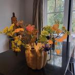 Design vaas met kunstbloemen plukboeket, Ophalen, Zo goed als nieuw