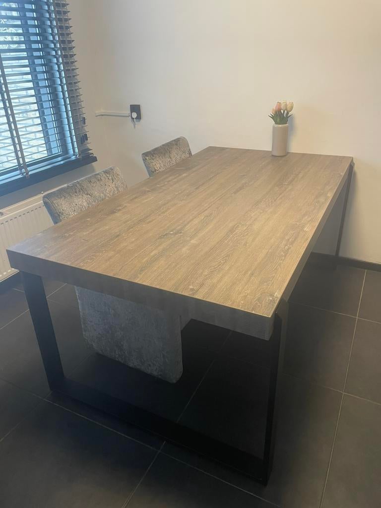 Eettafel en salontafel, Ophalen of Verzenden, Zo goed als nieuw, Rechthoekig, 50 tot 100 cm