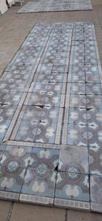 Heel mooie oude vloertegels ongeveer 2 m2, Doe-het-zelf en Verbouw, Tegels, Ophalen, Gebruikt, Keramiek, Minder dan 20 cm
