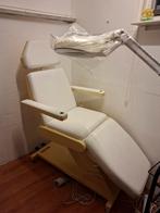 Pedicure/tatto stoel elec.+ loeplamp, Ophalen of Verzenden