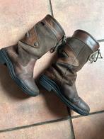 Bruine leren laarzen van Horka maat 37, Ophalen of Verzenden, Gedragen, Bruin, Lage of Enkellaarzen