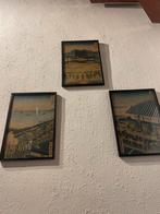 Collectie van Japanse prenten in lijsten, Ophalen