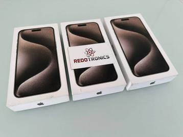 Apple iPhone 15Pro Max 256GB Naturel Titanium Met Garantie beschikbaar voor biedingen