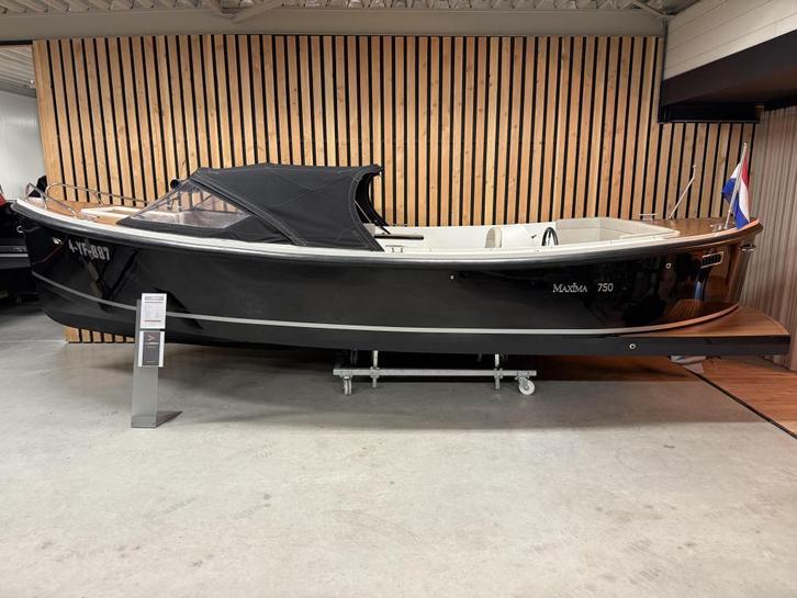 MAXIMA 750 'FLYING LOUNGE' 100PK HONDA KEUKEN! VOL OPTIES!, Watersport en Boten, Sloepen, Zo goed als nieuw, 70 pk of meer, 6 meter of meer