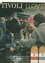 retro reclame 1975 Tivoli sigaretten kermis boksbal, Verzenden, Overige typen
