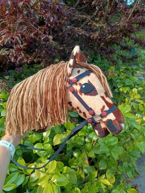 Hobbyhorse bont met bruine manen, Kinderen en Baby's, Speelgoed | Buiten | Los speelgoed, Nieuw, Ophalen of Verzenden
