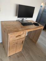 Robuust steigerhout bureau, Ophalen