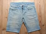 Denham Razor short maat 32, Kleding | Heren, Spijkerbroeken en Jeans, Ophalen of Verzenden, Zo goed als nieuw, Blauw, W32 (confectie 46) of kleiner