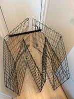 Metalen puppyren - 8 panelen à B 60 x H 75 cm, Dieren en Toebehoren, Ophalen, Zo goed als nieuw