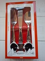 Hema Kinderbestek Fliep Westendorp - Nieuwstaat, Ophalen of Verzenden, Zo goed als nieuw, Rvs of Chroom, Vaatwasserbestendig