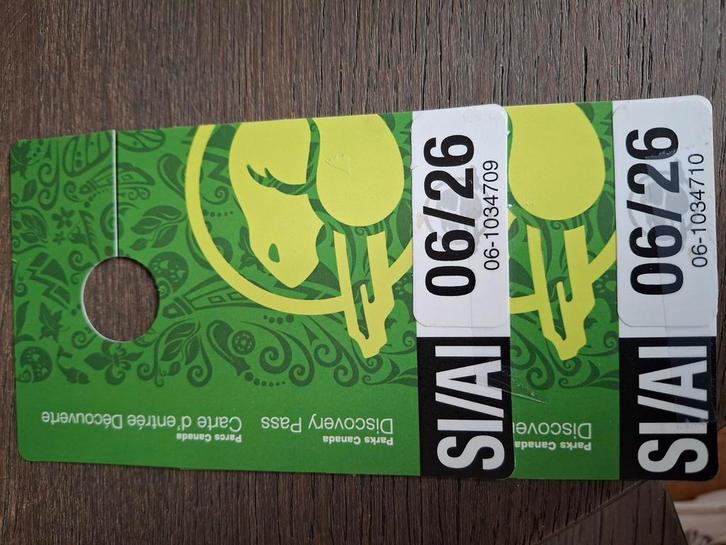 discovery pas canada, Tickets en Kaartjes, Overige Tickets en Kaartjes, Drie personen of meer