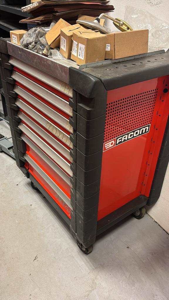 Facom Jet3XL Gereedschapswagen 8 Laden gevuld met 13 modules, Auto diversen, Autogereedschap, Gebruikt, Ophalen