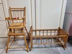 Vintage Poppenstoel & Wiegje - Opknapper, Ophalen
