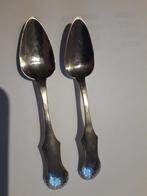 2 ANTIEKE HOLLANDSE ZILVEREN LEPELS uit 1851 voor 15 euro, Ophalen of Verzenden, Zilver