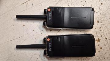 2x Hytera X1e portofoons UHF beschikbaar voor biedingen