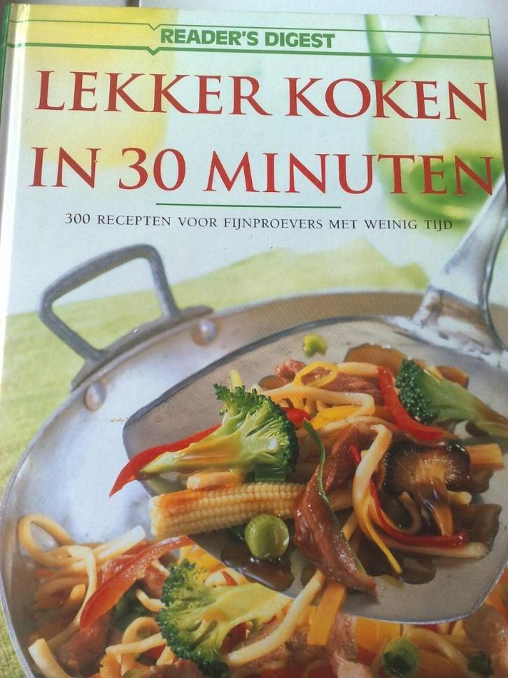 Kookboek - Lekker koken in 30 minuten - 300 recepten, Boeken, Kookboeken, Verzenden