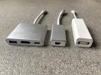 Aansluitset 3 adaptors voor Apple Cinema Display, Computers en Software, Monitoren, DisplayPort, Ophalen of Verzenden, Overige typen