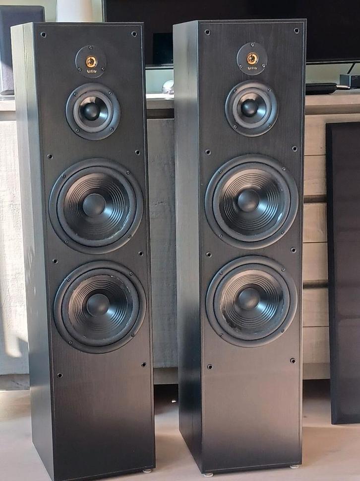Infinity reference 61 luidsprekers, Audio, Tv en Foto, Luidsprekers, Zo goed als nieuw, Front, Rear of Stereo speakers, 120 watt of meer