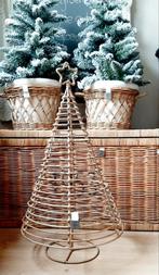 Grote Riviera maison rattan kerstboom, Diversen, Kerst, Ophalen, Zo goed als nieuw