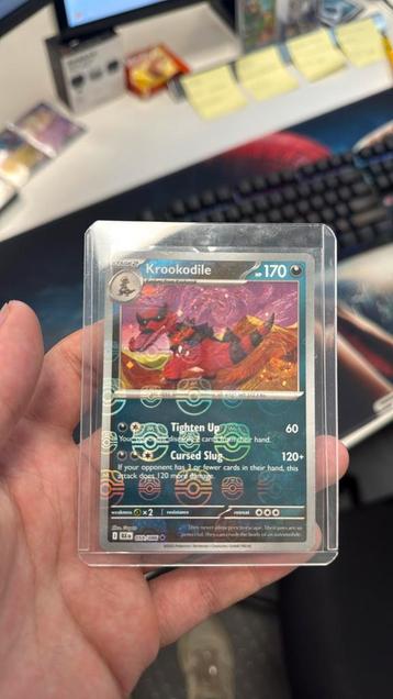 Krookodile Masterball Black Bolt Enigste te koop!!! beschikbaar voor biedingen