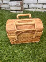 Bohemian boho rotan mand kistje voor kind, Ophalen, Gebruikt, Rond, Riet