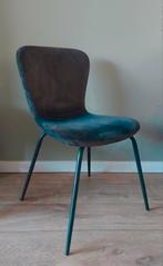 Eetkamerstoel antraciet velvet Stoel Light and Living Nieuw, Huis en Inrichting, Stoelen, Ophalen, Nieuw, Metaal, Eén