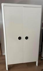 Witte IKEA Busunge kledingkast ZGAN, Huis en Inrichting, Kasten | Kledingkasten, Ophalen, Overige materialen, 50 tot 100 cm, Zo goed als nieuw