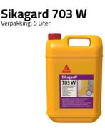 Sikagard 703W Impregneermiddel, Ophalen