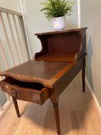 Bijzettafel klassiek - Mahonie, Minder dan 55 cm, Klassiek, Zo goed als nieuw, Rechthoekig