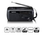 Solar noodradio met alarm powerbank en zaklamp, Ophalen of Verzenden, Nieuw, Radio