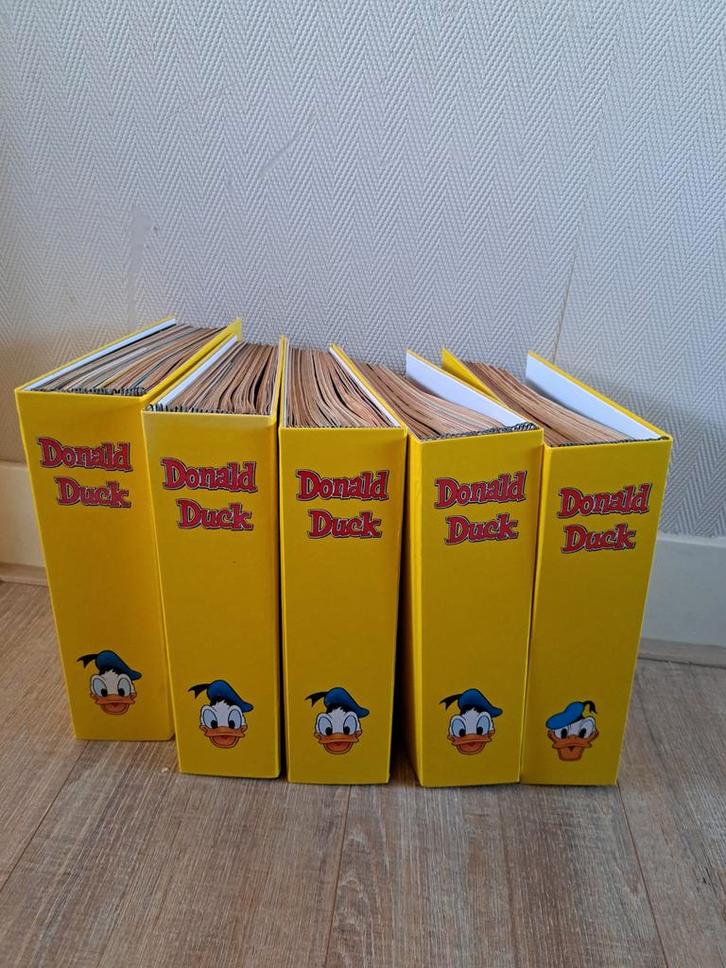Donald Duck Mappen met Jaargangen, Boeken, Stripboeken, Gelezen, Meerdere stripboeken, Ophalen of Verzenden