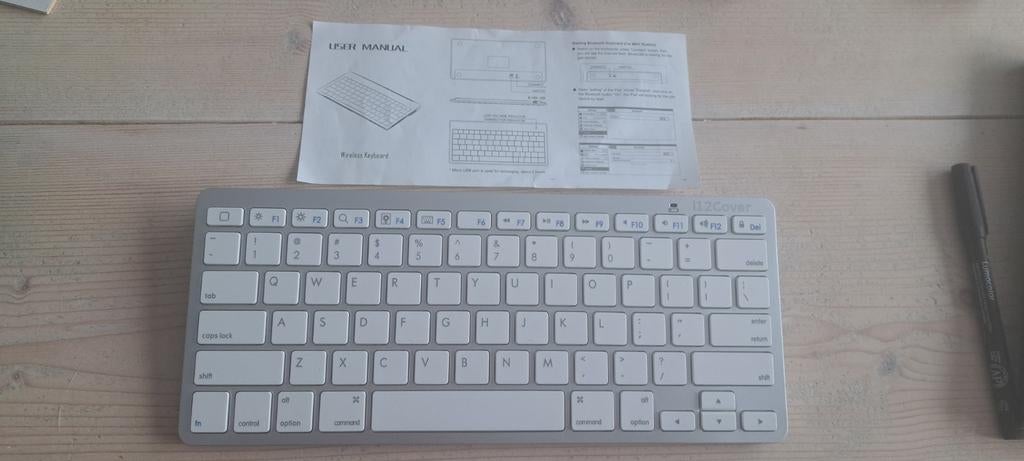 Bluetooth Toetsenbord Ipad, Computers en Software, Toetsenborden, Ophalen of Verzenden, Zo goed als nieuw, Draadloos