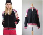 Desigual - NIEUW / baseball bomberjack zwart / maat XL, Verzenden, Zwart, Maat 46/48 (XL) of groter, Nieuw