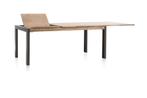 Eetkamertafel uitschuifbaar Falster Henders en Hazel, Ophalen, 50 tot 100 cm, Vijf personen of meer, Industrieel